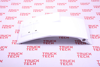 Крыло кабины (брызговик) SH X3000 самосвал L белый для китайского грузовика SHACMAN, SITRAK, HOWO, FAW, FOTON, DONG FENG, JAC