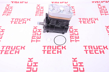 Компрессор пневмотормозов SH WP12 2х цилиндровый для китайского грузовика SHACMAN, SITRAK, HOWO, FAW, FOTON, DONG FENG, JAC