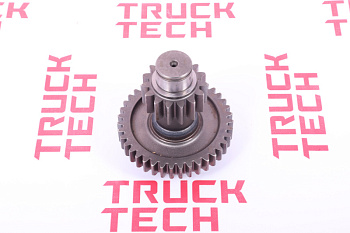 Вал промежуточный КПП делителя   для китайского грузовика SHACMAN, SITRAK, HOWO, FAW, FOTON, DONG FENG, JAC