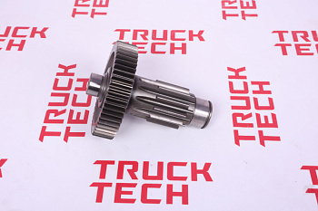 Вал промежуточный КПП делителя с шестерней 1707056  для китайского грузовика SHACMAN, SITRAK, HOWO, FAW, FOTON, DONG FENG, JAC