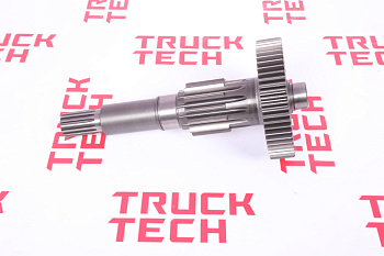 Вал промежуточный КПП делителя (длинн.)  для китайского грузовика SHACMAN, SITRAK, HOWO, FAW, FOTON, DONG FENG, JAC