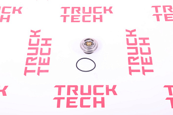 Термостат SH WP12 71гр для китайского грузовика SHACMAN, SITRAK, HOWO, FAW, FOTON, DONG FENG, JAC