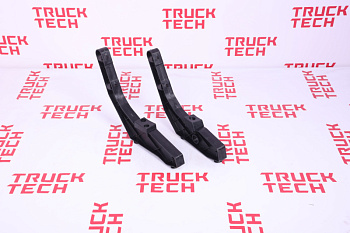 Кронштейн солнцезащитного козырька SH X3000 комплект 2 шт. для китайского грузовика SHACMAN, SITRAK, HOWO, FAW, FOTON, DONG FENG, JAC