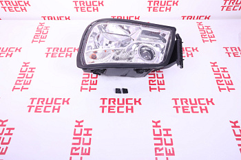 Фара SH X3000 самосвал L НЕ СВЕТОДИОДНАЯ без ходовых огней для китайского грузовика SHACMAN, SITRAK, HOWO, FAW, FOTON, DONG FENG, JAC