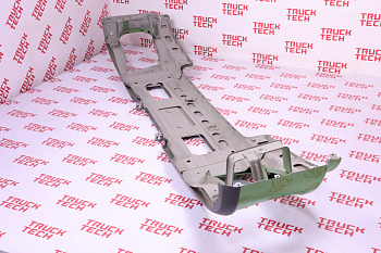 Бампер SH X3000 самосвал (малый спальник) зеленый цельнометал.  для китайского грузовика SHACMAN, SITRAK, HOWO, FAW, FOTON, DONG FENG, JAC