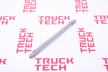 Шланг компрессора HOWO в оплётке 400мм воздуш. для китайского грузовика SHACMAN, SITRAK, HOWO, FAW, FOTON, DONG FENG, JAC