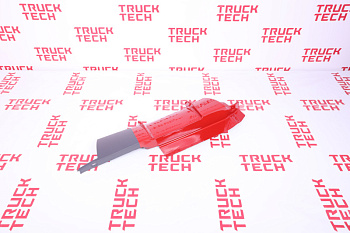 Накладка бампера SH X3000 тягач L боковая красная для китайского грузовика SHACMAN, SITRAK, HOWO, FAW, FOTON, DONG FENG, JAC