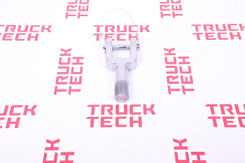 Буксировочная вилка (нового образца с резьбой)  для китайского грузовика SHACMAN, SITRAK, HOWO, FAW, FOTON, DONG FENG, JAC