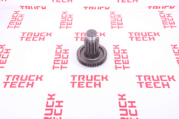 Вал промежуточный КПП (корот.)  для китайского грузовика SHACMAN, SITRAK, HOWO, FAW, FOTON, DONG FENG, JAC