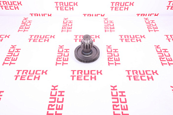 Вал промежуточный КПП делителя (коротк.)   для китайского грузовика SHACMAN, SITRAK, HOWO, FAW, FOTON, DONG FENG, JAC