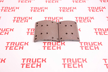 Накладка тормозная SH F3000 задняя для китайского грузовика SHACMAN, SITRAK, HOWO, FAW, FOTON, DONG FENG, JAC