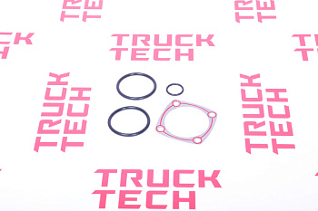 Рем.комплект пневмоцилиндра делителя КПП RT/JS с прокладкой для китайского грузовика SHACMAN, SITRAK, HOWO, FAW, FOTON, DONG FENG, JAC