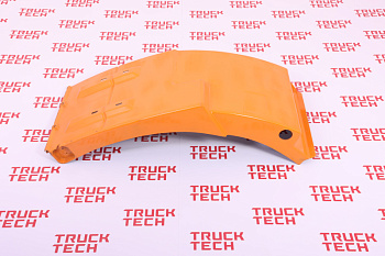 Крыло кабины (брызговик) SH F/X3000 самосвал R оранжевый 460мм. для китайского грузовика SHACMAN, SITRAK, HOWO, FAW, FOTON, DONG FENG, JAC
