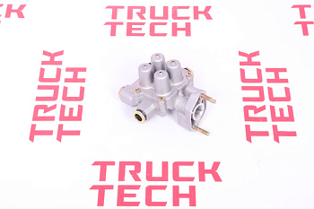 Клапан тормозной SH X3000 4-х конт. для китайского грузовика SHACMAN, SITRAK, HOWO, FAW, FOTON, DONG FENG, JAC