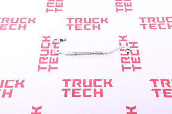 Трубка подачи масла в турбину SH WP12/WP13  для китайского грузовика SHACMAN, SITRAK, HOWO, FAW, FOTON, DONG FENG, JAC