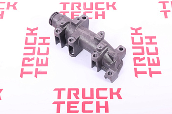 Коллектор выпуск.SITRAK C7H MC11 передний  для китайского грузовика SHACMAN, SITRAK, HOWO, FAW, FOTON, DONG FENG, JAC