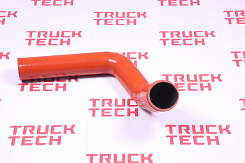 Патрубок радиатора SH WP12 нижний  для китайского грузовика SHACMAN, SITRAK, HOWO, FAW, FOTON, DONG FENG, JAC