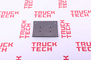 Накладка тормозная SH X3000 задняя красная 19496 для китайского грузовика SHACMAN, SITRAK, HOWO, FAW, FOTON, DONG FENG, JAC