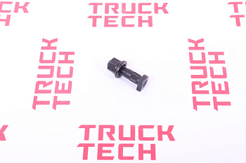 Болт/шпилька ступицы SITRAK C7H передней с гайкой  для китайского грузовика SHACMAN, SITRAK, HOWO, FAW, FOTON, DONG FENG, JAC