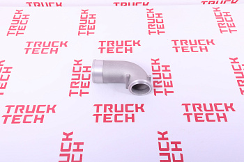 Патрубок турбины SH X3000 WP12 алюм.под 258 турбину для китайского грузовика SHACMAN, SITRAK, HOWO, FAW, FOTON, DONG FENG, JAC