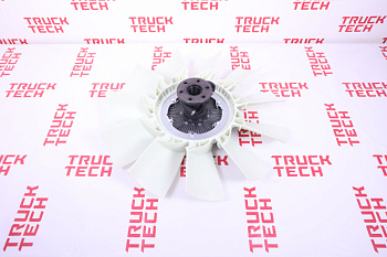 Гидромуфта SH X3000 M11 в сборе с вентилятором  для китайского грузовика SHACMAN, SITRAK, HOWO, FAW, FOTON, DONG FENG, JAC