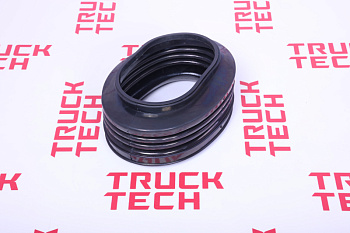 Гофра воздухозаборника SH F2000 резиновая 10612070/150914/0002803 для китайского грузовика SHACMAN, SITRAK, HOWO, FAW, FOTON, DONG FENG, JAC