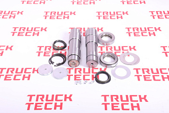 Рем.комплект балки SH X3000 (2 шкворня) D=55/54 для китайского грузовика SHACMAN, SITRAK, HOWO, FAW, FOTON, DONG FENG, JAC