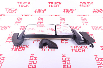 Зеркало задн.вида SH X3000 R электр.золотой для китайского грузовика SHACMAN, SITRAK, HOWO, FAW, FOTON, DONG FENG, JAC