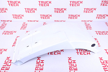 Крыло кабины (брызговик) SH F/X3000 самосвал R белый 460мм для китайского грузовика SHACMAN, SITRAK, HOWO, FAW, FOTON, DONG FENG, JAC