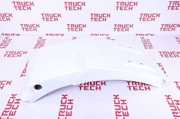 Крыло кабины (брызговик) SH F/X/M3000 самосвал L белый 460мм. для китайского грузовика SHACMAN, SITRAK, HOWO, FAW, FOTON, DONG FENG, JAC