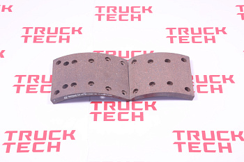 Накладка тормозная SH передняя  для китайского грузовика SHACMAN, SITRAK, HOWO, FAW, FOTON, DONG FENG, JAC