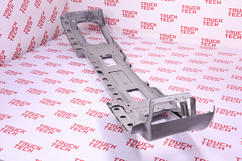 Бампер SH X3000 самосвал (малый спальник) не крашенный цельнометал. для китайского грузовика SHACMAN, SITRAK, HOWO, FAW, FOTON, DONG FENG, JAC