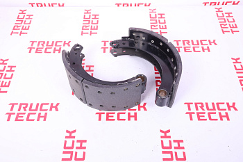 Колодка тормозная SH X3000 передняя  для китайского грузовика SHACMAN, SITRAK, HOWO, FAW, FOTON, DONG FENG, JAC