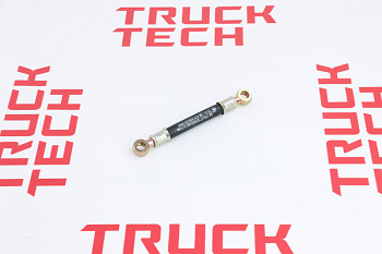 Шланг подачи смазки в компрессор HOWO L=165мм для китайского грузовика SHACMAN, SITRAK, HOWO, FAW, FOTON, DONG FENG, JAC