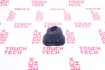 Чехол рулевой колонки SH X3000 нижний (резин.)  для китайского грузовика SHACMAN, SITRAK, HOWO, FAW, FOTON, DONG FENG, JAC