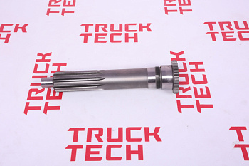 Вал первичный КПП D=50,8.L=329mm  для китайского грузовика SHACMAN, SITRAK, HOWO, FAW, FOTON, DONG FENG, JAC