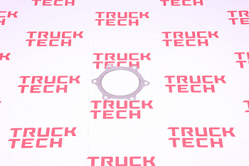 Прокладка гофры глушителя SH WP12 Е4 6отв D114мм. для DZ95259540322 для китайского грузовика SHACMAN, SITRAK, HOWO, FAW, FOTON, DONG FENG, JAC