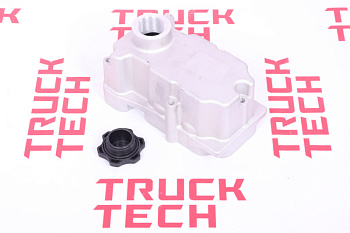 Крышка клапанная ГБЦ SH WP12 с горловиной  для китайского грузовика SHACMAN, SITRAK, HOWO, FAW, FOTON, DONG FENG, JAC