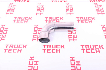 Патрубок интеркулера SH X3000 WP13 метал  для китайского грузовика SHACMAN, SITRAK, HOWO, FAW, FOTON, DONG FENG, JAC