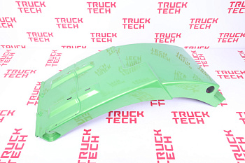 Крыло кабины (брызговик) SH F/X3000 самосвал R зеленый 460мм. для китайского грузовика SHACMAN, SITRAK, HOWO, FAW, FOTON, DONG FENG, JAC