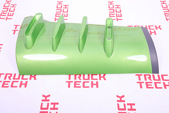 Обтекатель (ветровик) кабины SH X3000 L зелен. для китайского грузовика SHACMAN, SITRAK, HOWO, FAW, FOTON, DONG FENG, JAC