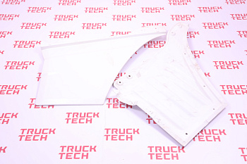 Накладка двери SH X3000 нижняя в сборе L не крашеная  для китайского грузовика SHACMAN, SITRAK, HOWO, FAW, FOTON, DONG FENG, JAC