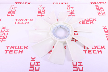 Вентилятор ДВС SH X3000 WP12 D=670 без круга  для китайского грузовика SHACMAN, SITRAK, HOWO, FAW, FOTON, DONG FENG, JAC