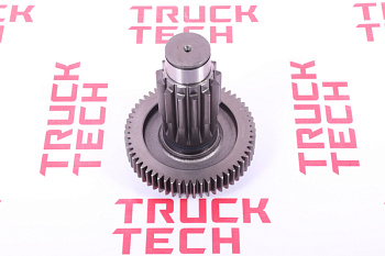 Вал промежуточный КПП (корот.)   для китайского грузовика SHACMAN, SITRAK, HOWO, FAW, FOTON, DONG FENG, JAC