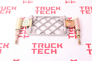 Подножка SH X3000 нижняя на шарнирах L/R (укороченная) для китайского грузовика SHACMAN, SITRAK, HOWO, FAW, FOTON, DONG FENG, JAC