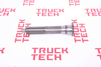 Вал первичный КПП D=50,8.L=323mm.  для китайского грузовика SHACMAN, SITRAK, HOWO, FAW, FOTON, DONG FENG, JAC