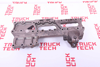 Кронштейн рессоры SH X3000 передней L/крепл.ГУРа  для китайского грузовика SHACMAN, SITRAK, HOWO, FAW, FOTON, DONG FENG, JAC