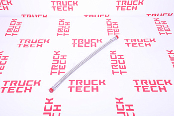 Шланг компрессора в оплетке L=600mm для китайского грузовика SHACMAN, SITRAK, HOWO, FAW, FOTON, DONG FENG, JAC